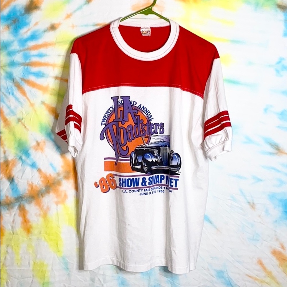 Vintage Raglan contrast tee
